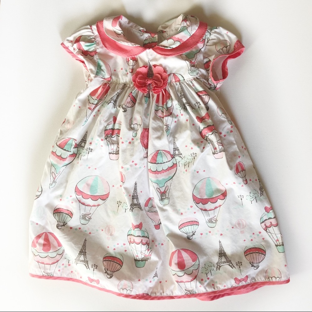 Gymboree Petite Bunny Hot Air Balloon Dress
